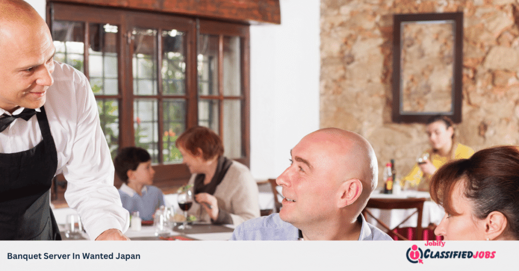 Banquet Server In Wanted Japan