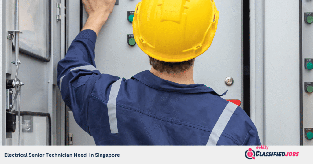 Electrical Senior Technician Need In Singapore