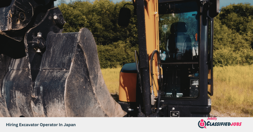 Hiring Excavator Operator In Japan