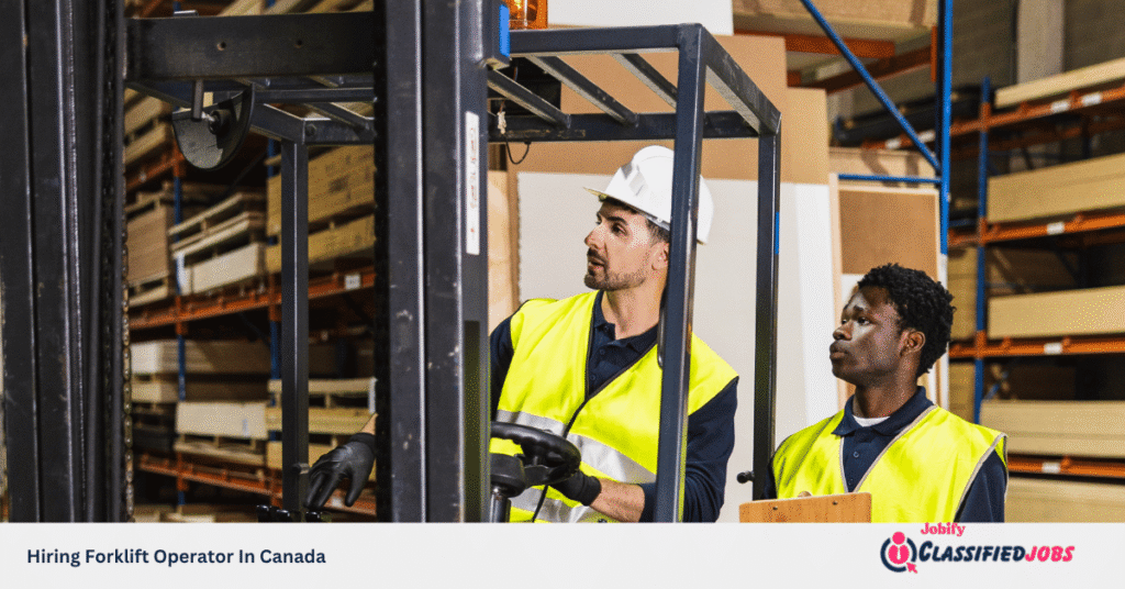 Hiring Forklift Operator In Canada