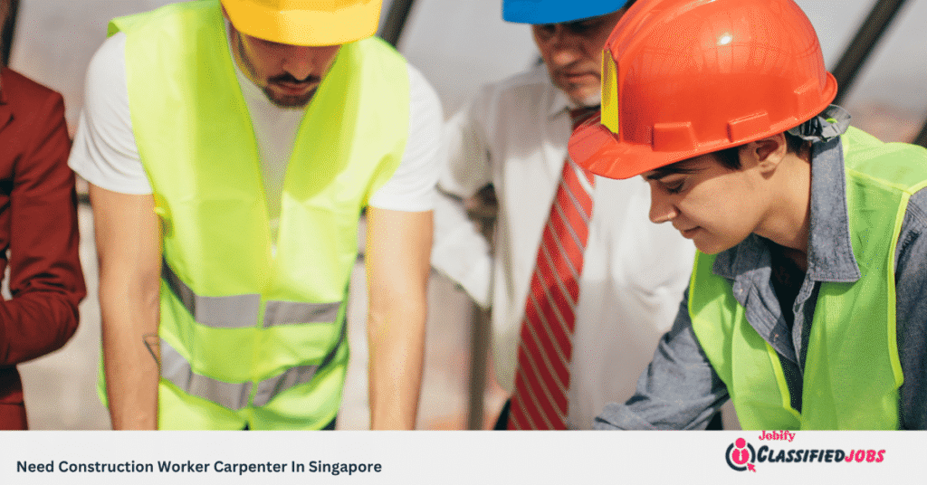 Need Construction Worker Carpenter In Singapore