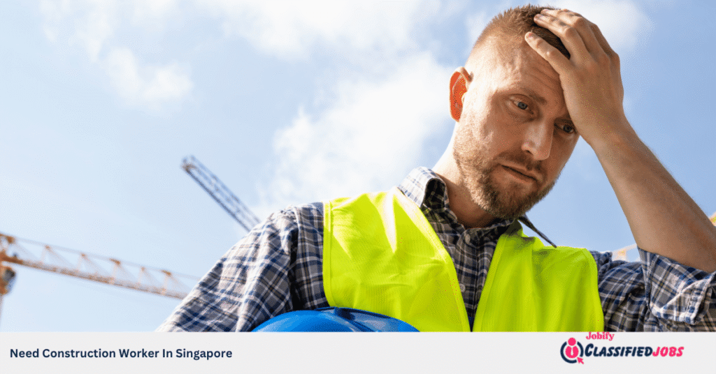 Need Construction Worker In Singapore