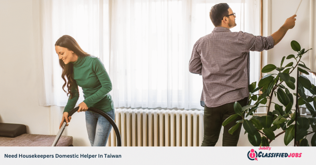 Need Housekeepers Domestic Helper In Taiwan